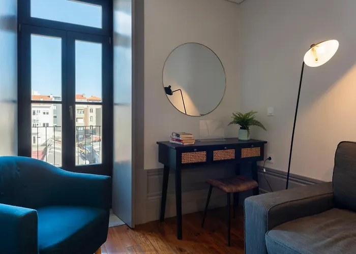 Cedofeita's Blue House Апартаменты Порту